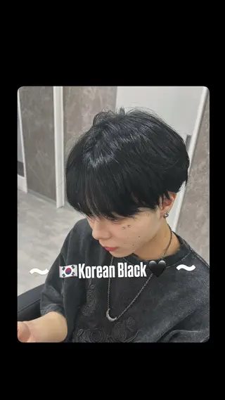 ショート 🖤韓国系🇰🇷カ ラー/kokona❕のヘアスタイル