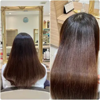 ロング ✨美髪／縮毛矯正 講師 ／塚田健✨のヘアスタイル