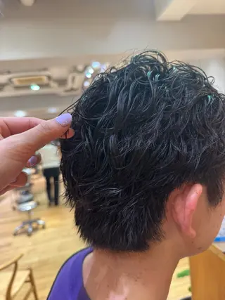 パーマ 八巻星理夏 モデルさん募集中のヘアスタイル