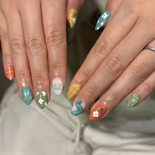 ネイル LINXS aosaのネイルデザイン