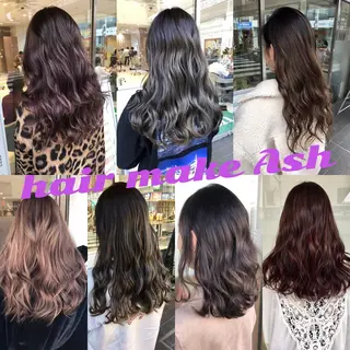 セミロング カラー ヘアアレンジ 寺内 紳悟のヘアスタイル