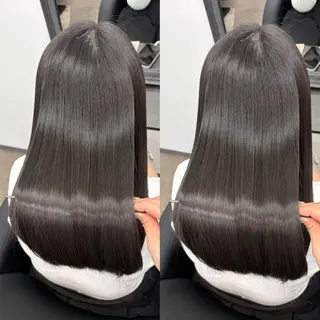 セミロング 🫧艶髪レイヤー/韓 国ボブ💎石川遥💎のヘアスタイル