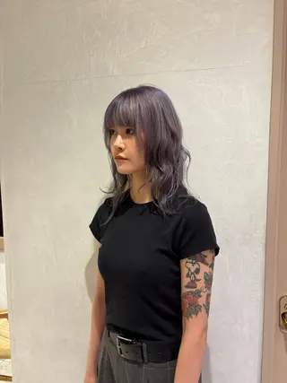 セミロング 小林 篤滋郎のヘアスタイル