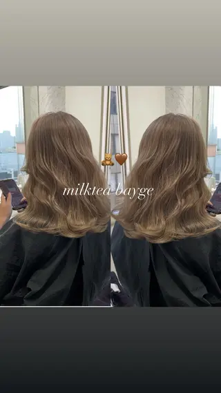 ミディアム CHAiL所属・カラーエクステ koukiのヘアスタイル