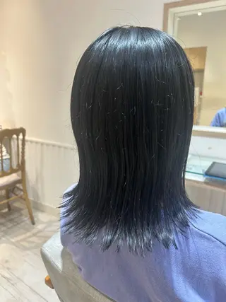 ミディアム 大川 夏実のヘアスタイル