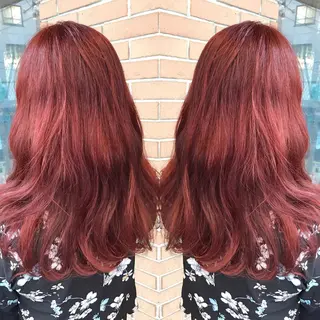 セミロング カラー パーマ ヘアアレンジ メンズ キッズ ネイル マツエク・マツパ サロンドミルク 原宿のヘアスタイル