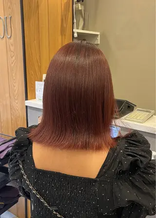 ミディアム カラー Mariko /透明感カラーのヘアスタイル