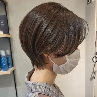 ショート E N T E R所属・🌕髪質改善/透明感 @ENTER大名のヘアスタイル