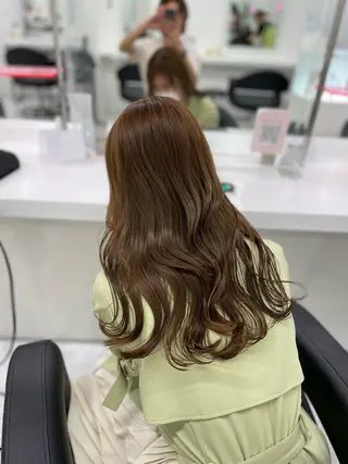 ロング 💍大人デザイン /ハイトーン♡リクトのヘアスタイル