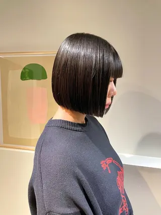 ショート 髪質改善マスター 長尾勇弥/梅田中津のヘアスタイル