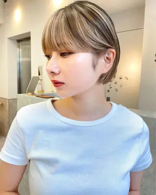 ショート 期間限定 カット　りょうのヘアスタイル