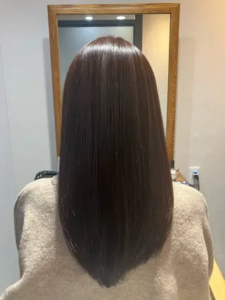 セミロング カラー 髪質・頭皮改善専門 stylist中井のヘアスタイル
