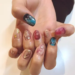 ネイル 🎀1/28ご予約 ◎ 本田 知美🎀のネイルデザイン