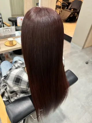 ロング 永田 まどかのヘアスタイル