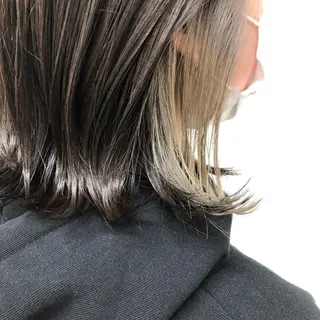 ミディアム シンタニナオト /梅田茶屋町のヘアスタイル