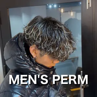 ショート パーマ メンズ メンズ特化/ショート /ツイスパ/結希のヘアスタイル