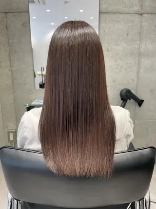 ロング カラー パーマ ヘアアレンジ メンズ キッズ ネイル マツエク・マツパ アイブロウ Leyシェアサロン所属・Ken ドライカット ✂️髪質改善のヘアスタイル