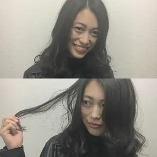 ミディアム カラー JILBLAN京都 ショート/ハイライトのヘアスタイル