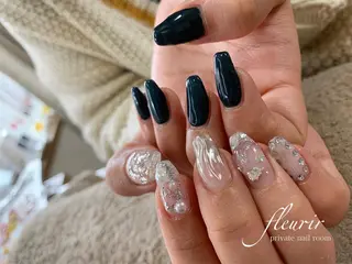 ネイル フルリール 【プライベートサロンのネイルデザイン