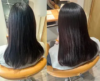 セミロング パつっとボブ 🌸みおのヘアスタイル