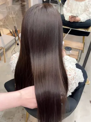 ロング col sapporo所属・あざと可愛い💓 盛れる顔まわり/uiのヘアスタイル