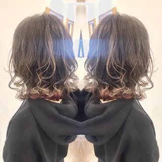ミディアム カラー Hair make VERDA所属・宮下 耕平のヘアスタイル