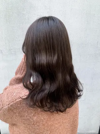 セミロング カラー ヘアアレンジ yuka .のヘアスタイル