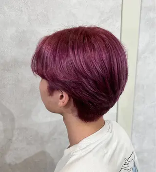 カラー メンズ 高田 美羽のヘアスタイル