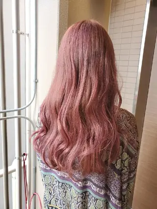 カラー ロング パーマ 🌈HMhair🌈 home池袋のヘアスタイル