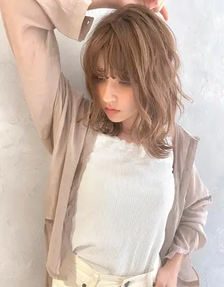 ミディアム SALOWIN大宮suite所属・🫧髪質改善🫧 園城寺裕也のヘアスタイル