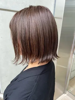 ミディアム カラー IKU ミニボブ名古屋のヘアスタイル