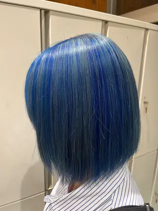 ミディアム カラー 神田 開飛のヘアスタイル