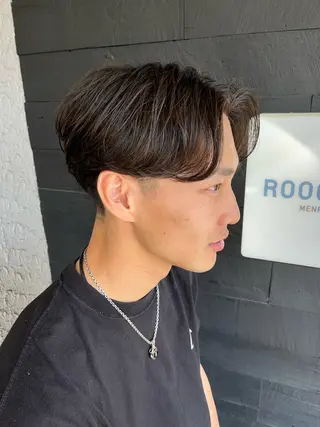 ショート パーマ メンズ 🌀rooomen/ 龍之介/メンズサロンのヘアスタイル