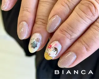 ネイル ネイルサロンビアンカ 大宮店長 モリサワのネイルデザイン