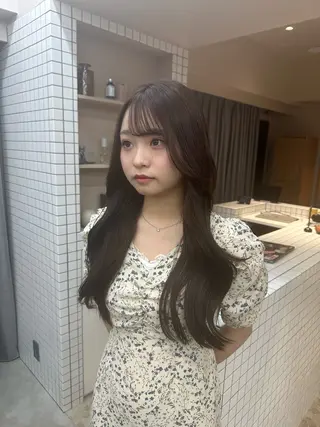 カラー vicca 'ekolu【English speaking hair salon】所属・misaki🎀 ᩚ カラー/縮毛矯正のヘアスタイル