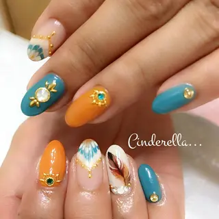 マツエク・マツパ Nailroom. Cinderellaのネイルデザイン