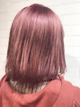 ショート カラー 🤍髪質改善➕透明感 カラー🤍川上葵のヘアスタイル