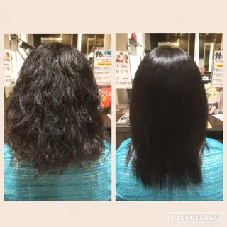 ミディアム パーマ ハピネスフィール所属・江藤 菜緒里のヘアスタイル