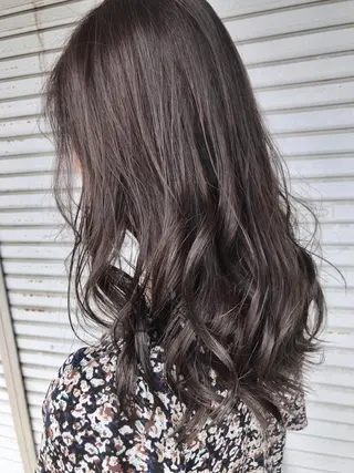 ミディアム カラー レイヤーカット匠 イソザキノリユキのヘアスタイル