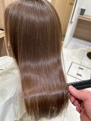 セミロング カラー ヘアアレンジ メンズカット/ 艶カラー🫧noaのヘアスタイル