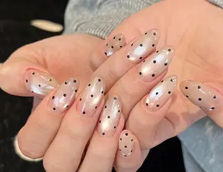 ネイル By moonネイル 🌷ワンホン/韓国風のネイルデザイン