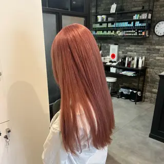 ロング カラー Dia ‎ アキヨシ ミユのヘアスタイル
