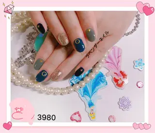 ネイル ラベンダー💖日暮里 ルル💖ネイルのネイルデザイン