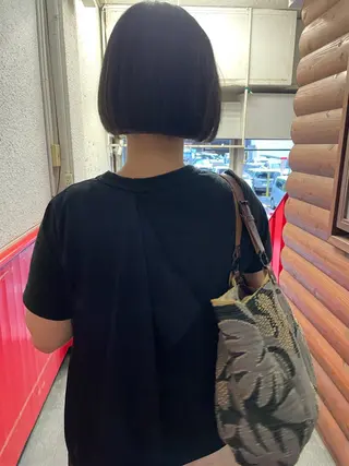 ショート さの あやねのヘアスタイル