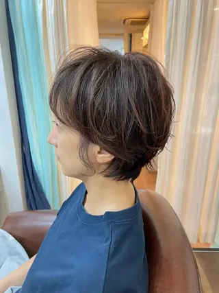 ショート 🌈elua yukaのヘアスタイル