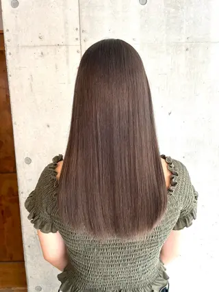 ロング カラー 🌷横浜/レイヤー /艶カラー🌷のヘアスタイル