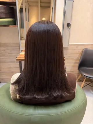 セミロング カラー CYnTHiA所属・CYNTHiA /南庄/Kanoのヘアスタイル