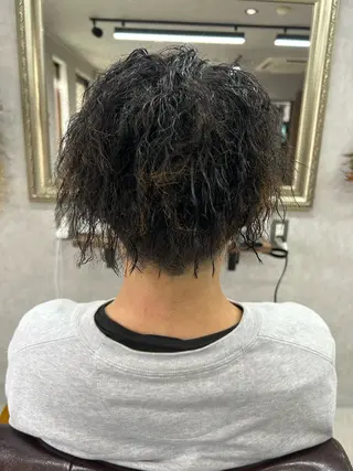 パーマ メンズ Lien 深井店のヘアスタイル