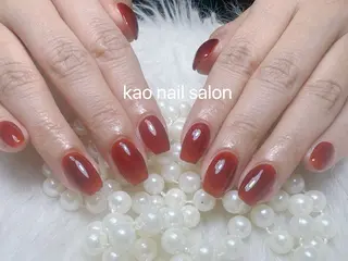 ネイル kao nail マグネット/長さだしのネイルデザイン