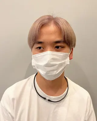 カラー メンズ 大阪メンズパーマ /スパイキー/らいのヘアスタイル